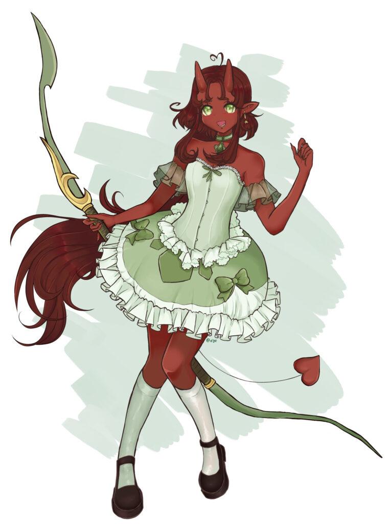 Girl illustration