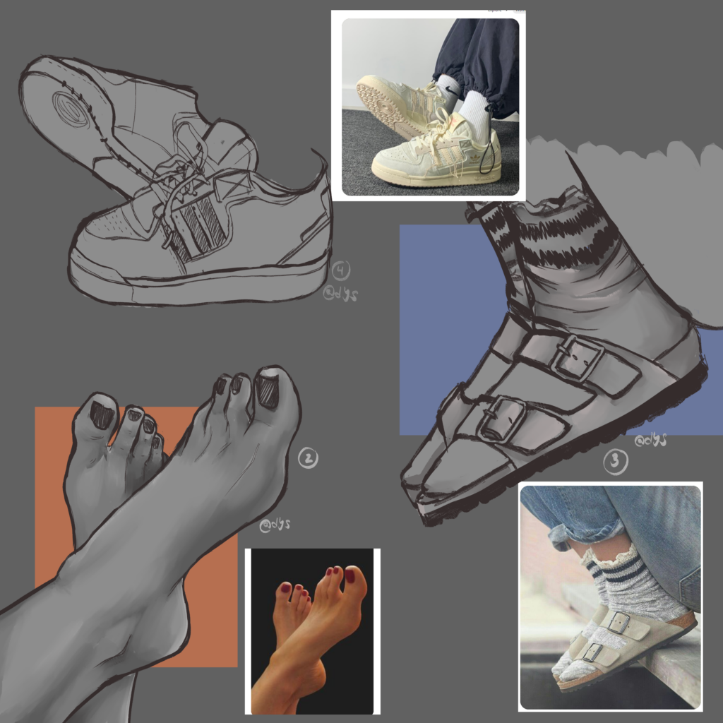 100 shoes